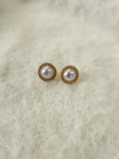 Aretes para dama de fantasía con diseño circular