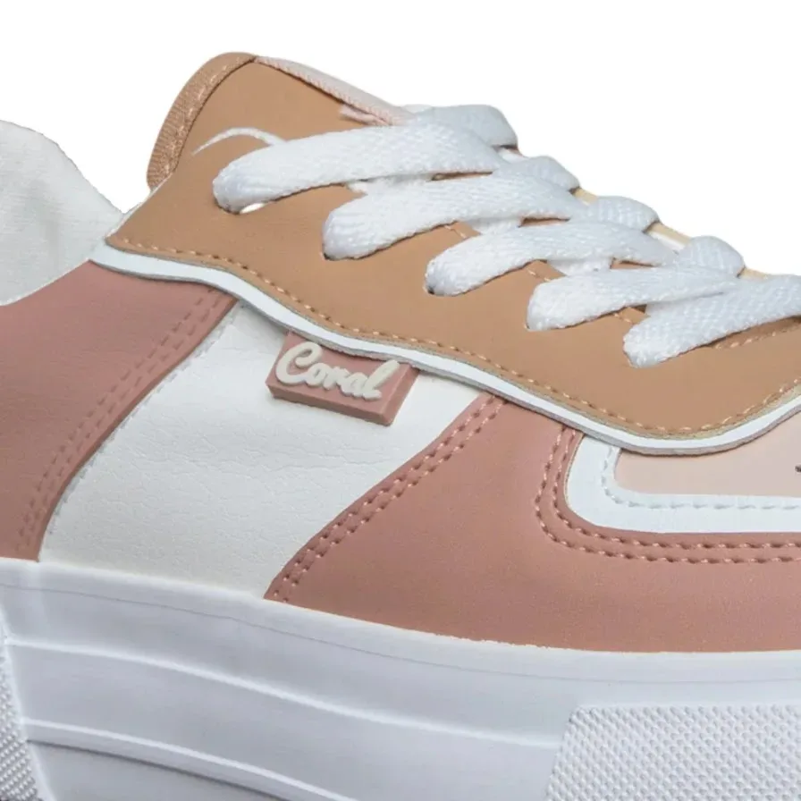 Tenis Maxy Nude para dama color beige