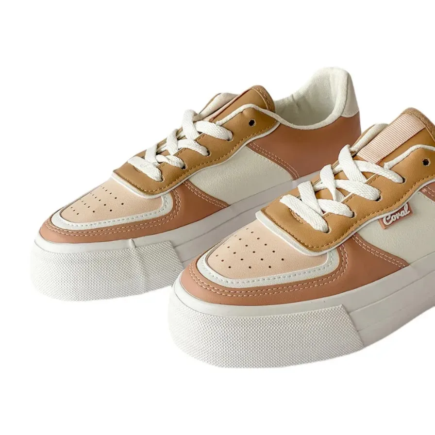 Tenis Maxy Nude para dama color beige