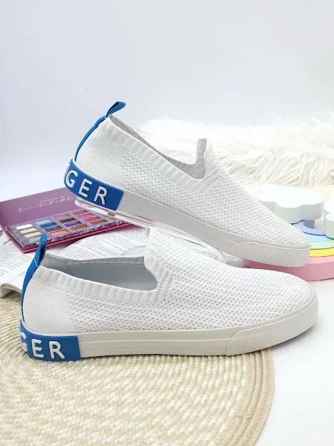 Tenis Tommy Hilfiger para dama color blanco