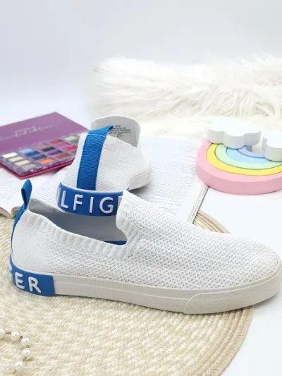 Tenis Tommy Hilfiger para dama color blanco