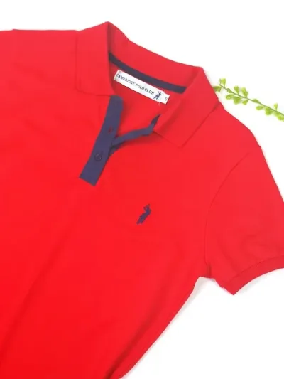 Vestido Cambridge Polo Club para Dama color rojo
