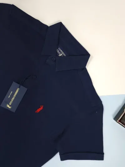Camiseta Cambrige Polo Clup para caballero color azul