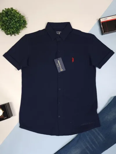 Camiseta Cambrige Polo Clup para caballero color azul