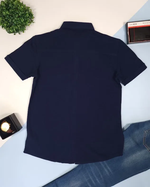 Camiseta Cambrige Polo Clup para caballero color azul