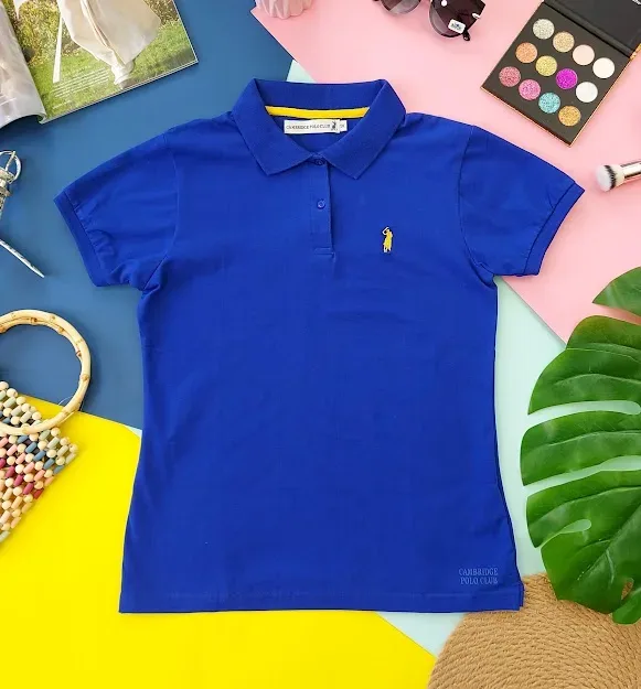 Camiseta Polo Cambrige Club Plus para dama