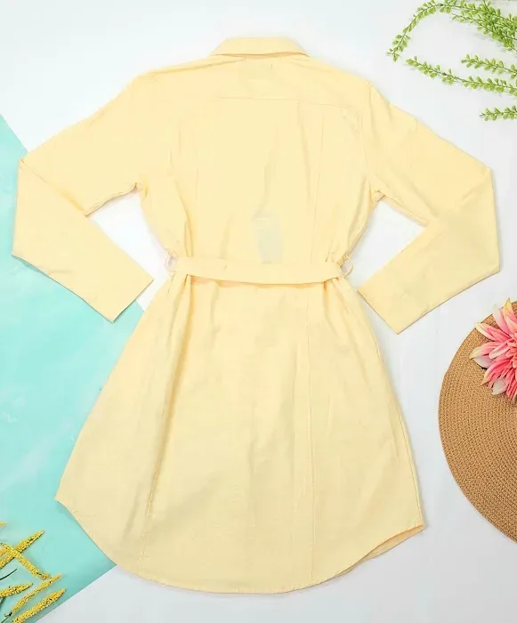 Vestido Cambridge Polo Club para dama color melon