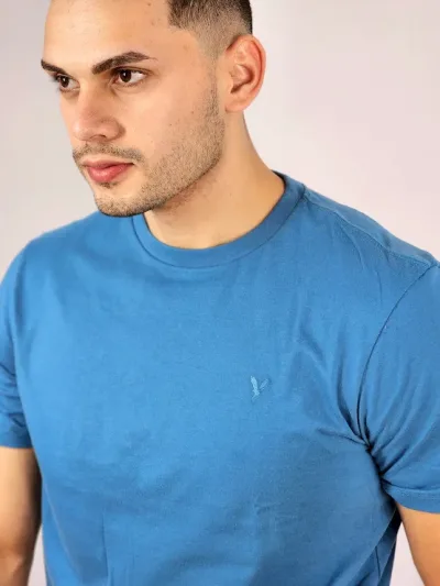 Camiseta American Eagle para caballero color turquesa