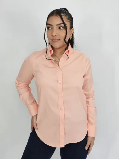 Camisa Cambridge polo para Dama