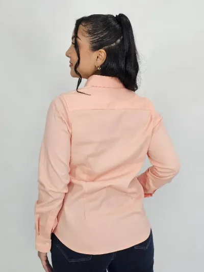 Camisa Cambridge polo para Dama