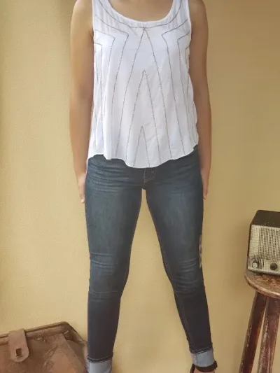 Blusa Itoo para dama color blanco