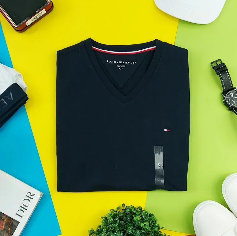 Camiseta Tommy Hilfiger para caballero color azul