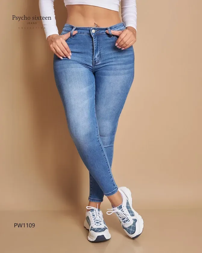 Jeans para dama Psycho Sixteen PW1109