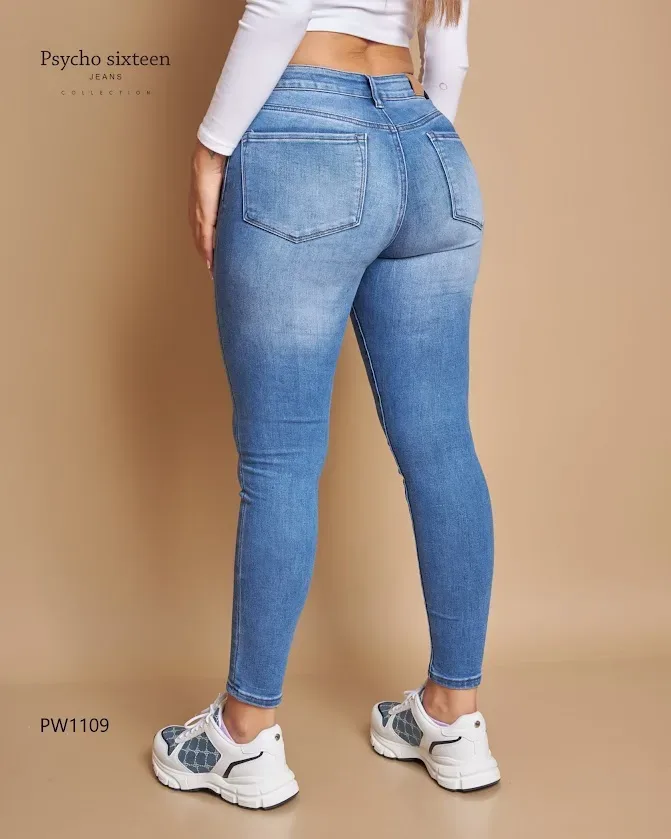 Jeans para dama Psycho Sixteen PW1109