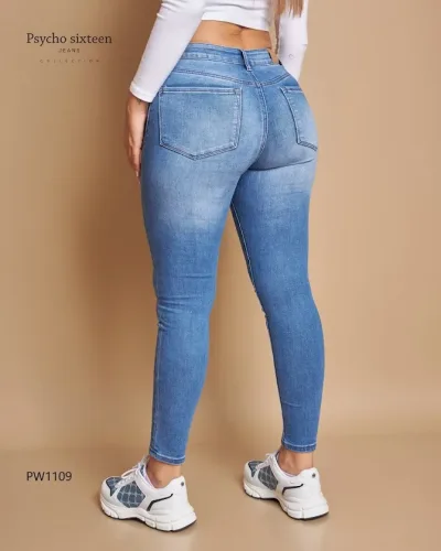 Jeans para dama Psycho Sixteen PW1109