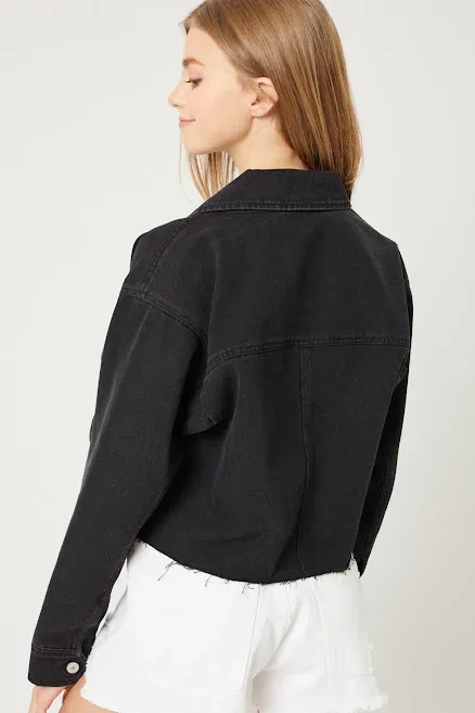 Jacket para dama color negro