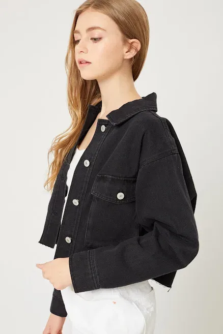 Jacket para dama color negro
