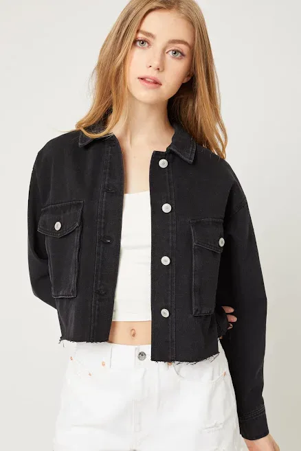 Jacket para dama color negro