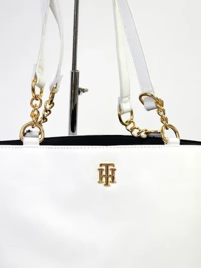 BolsoTommy Hilfiger para dama color blanco