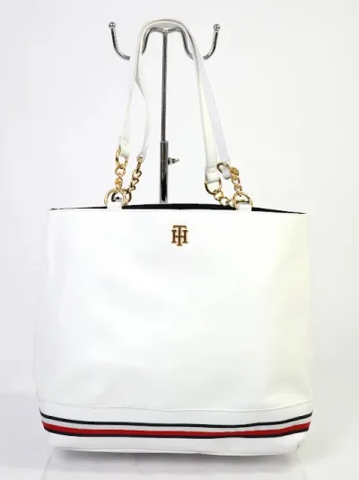 BolsoTommy Hilfiger para dama color blanco
