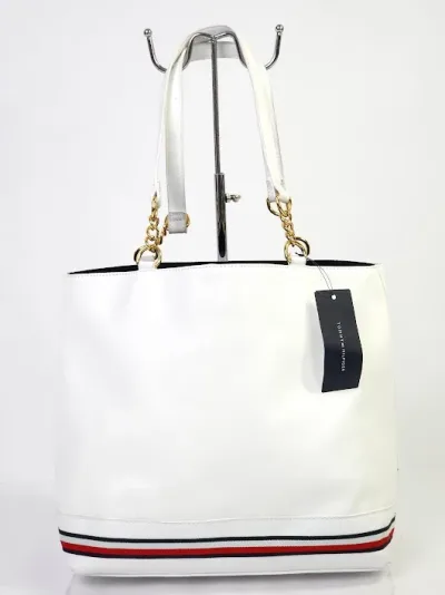 BolsoTommy Hilfiger para dama color blanco