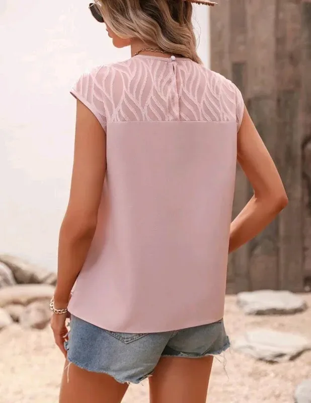 Blusa para dama color rosa