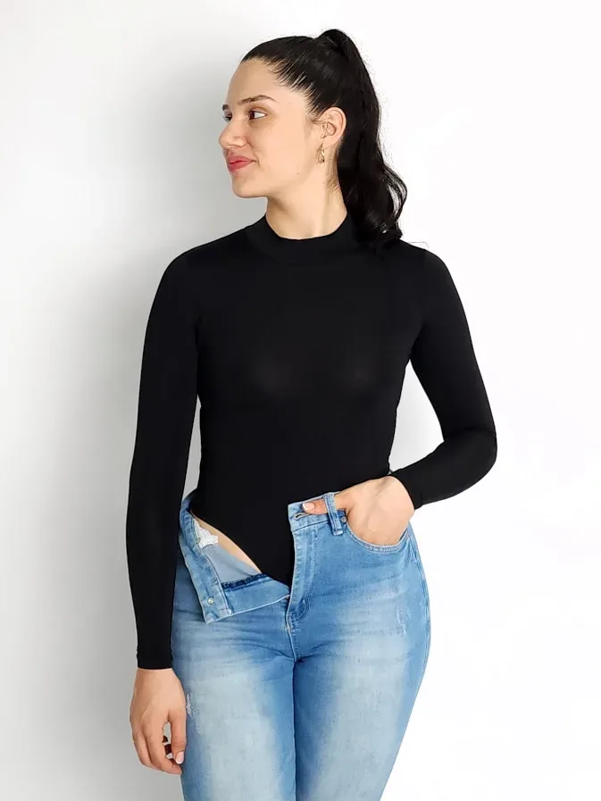 Body para dama color negro