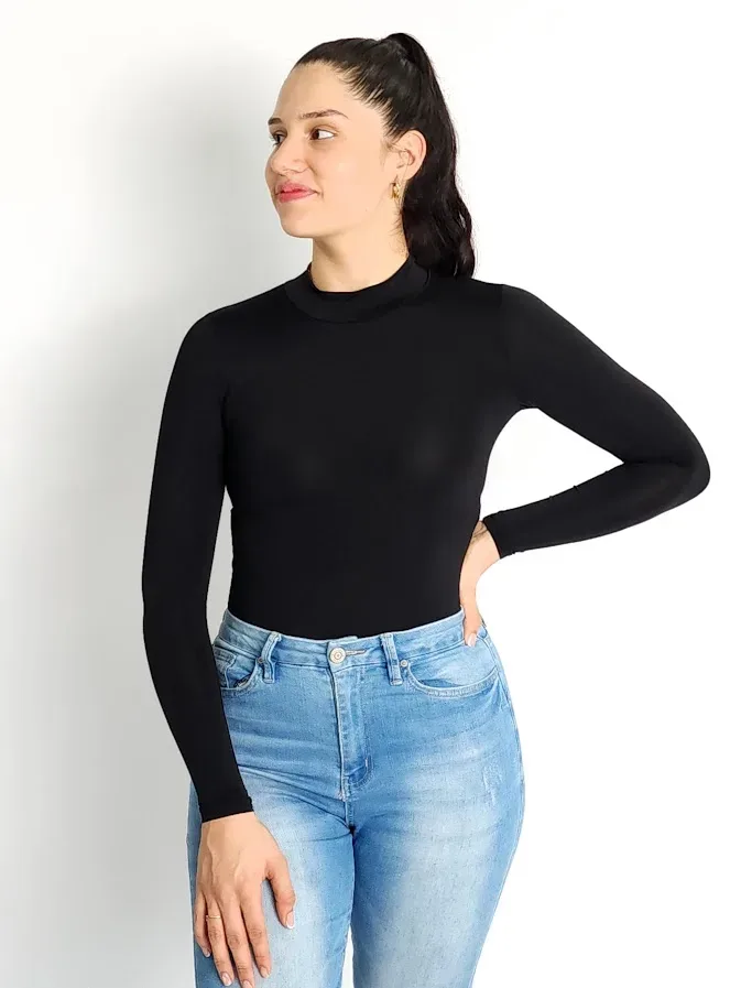 Body para dama color negro