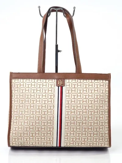 Bolso Tommy Hilfiger para dama color beige