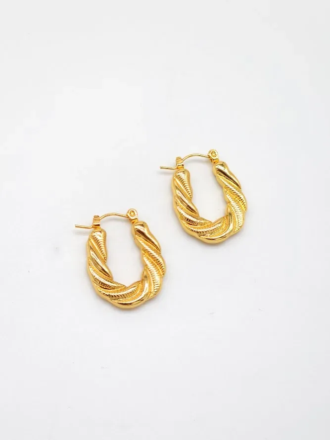 Argollas de Acero inoxidable para Dama