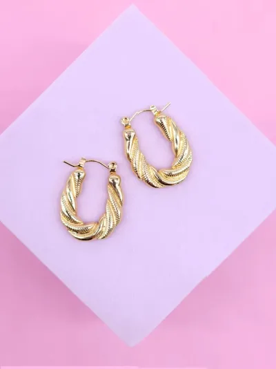 Argollas de Acero inoxidable para Dama