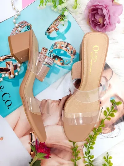 Sandalias Olivia para dama color caramelo