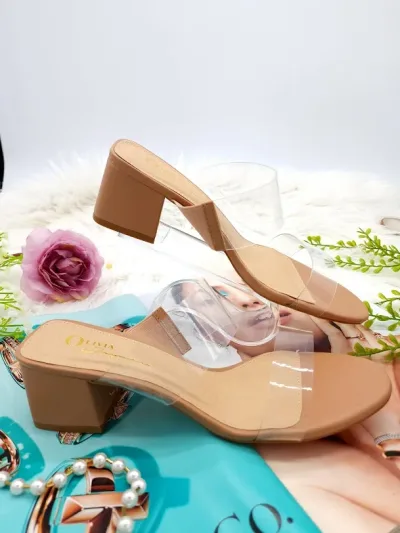 Sandalias Olivia para dama color caramelo