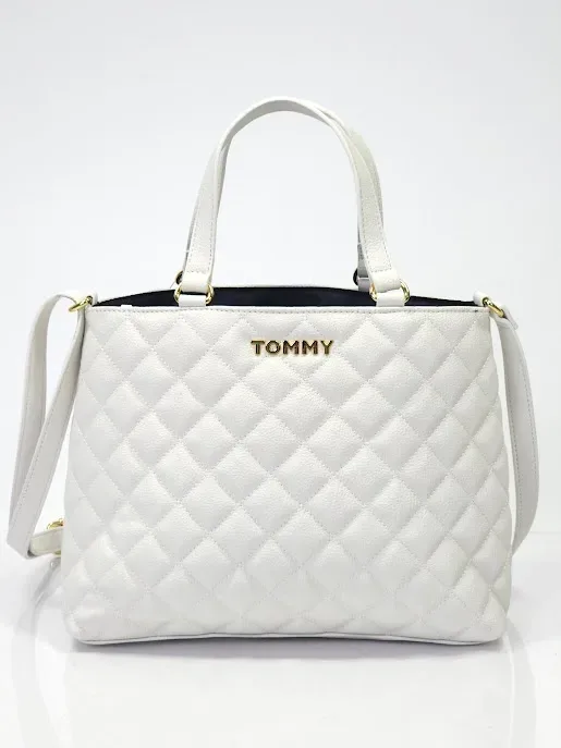 Bolso Tommy Hilfiger para dama color blanco