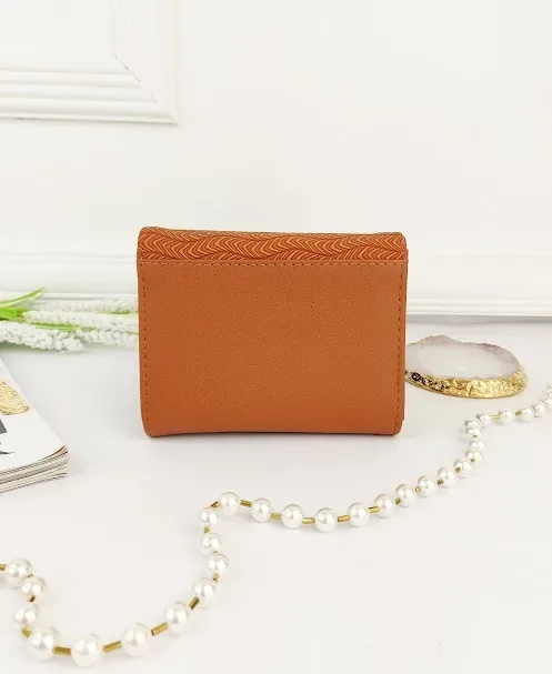 Cartera para dama color café