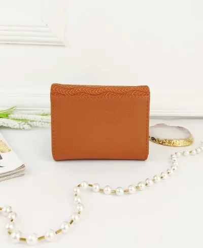 Cartera para dama color café