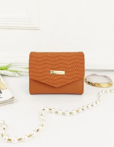 Cartera para dama color café