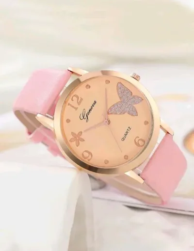 Reloj para dama color rosado
