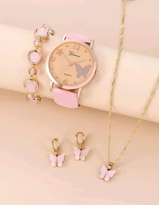 Reloj para dama color rosado