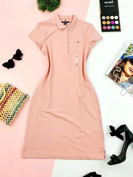 Vestido Tommy hilfiger para dama color rosa