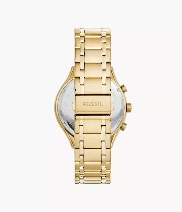 Reloj Fossil para caballero color dorado