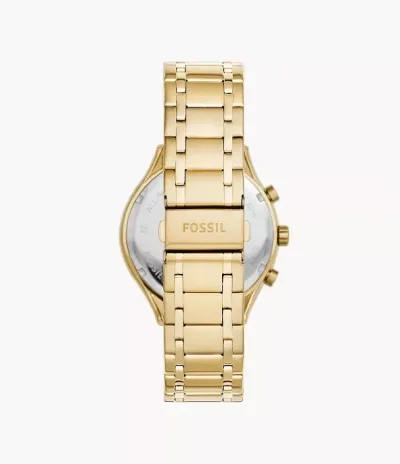 Reloj Fossil para caballero color dorado