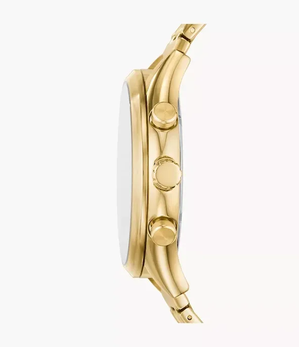 Reloj Fossil para caballero color dorado