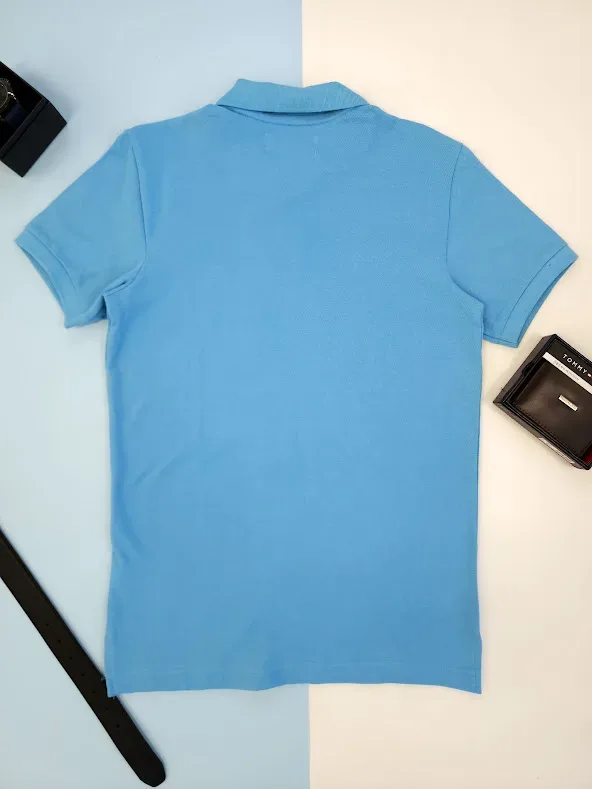 Camiseta Aeropostale para caballero color celeste