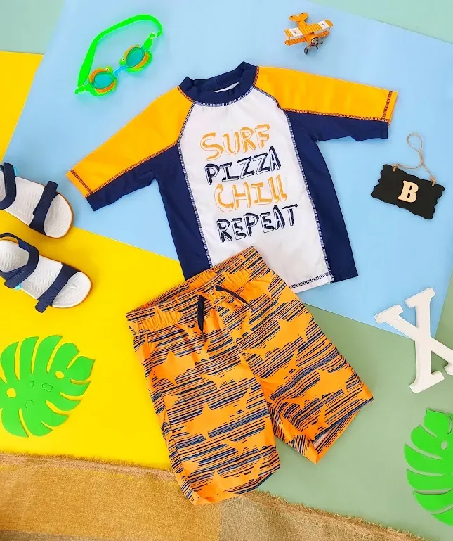 Conjunto Aeropostale playero para niño