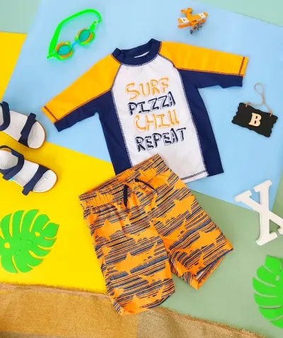 Conjunto Aeropostale playero para niño