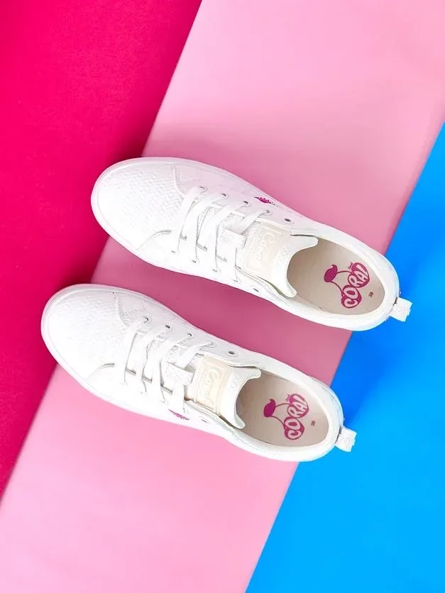 Tenis Coral Serafina White Raffia para Dama