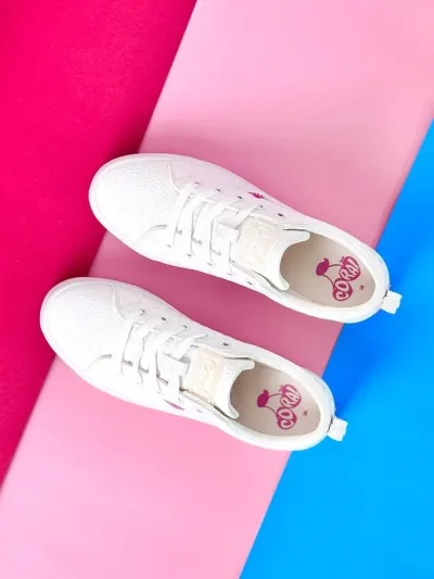 Tenis Coral Serafina White Raffia para Dama