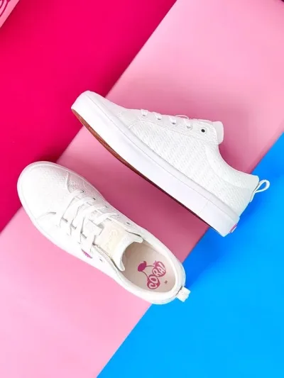 Tenis Coral Serafina White Raffia para Dama