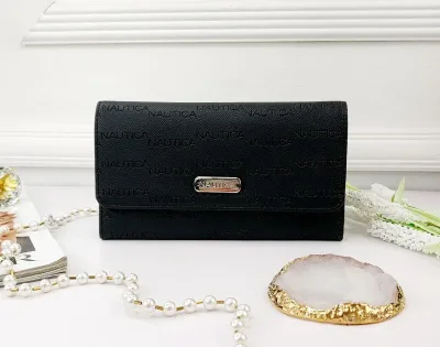 Cartera Naútica para dama color negro